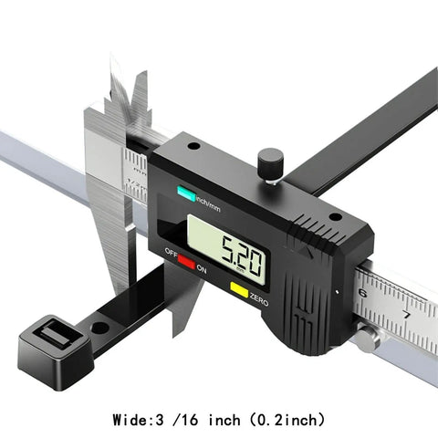 Digital caliper measuring Heavy Duty 12 Inch Black Cable Ties Pack Of 100 For Outdoor Use With 60 Pound Tensile Strength