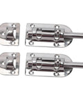316 Stainless Marine Cabinet Lock Latch Sliding Kit With Polished Mirror Finish for boats and RVs, rustproof, durable, easy install