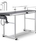 Built To Last Heavy Duty Motorized Belt Conveyor For Inkjet Coding Or Packaging Lines, 59 Inch By 15.7 Inch PVC Anti Static Belt
