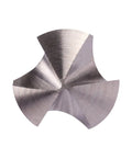 Dead Nuts Reliable Industrial Grade HSS E Countersink Set With Razor Sharp Cutting Edges, metal countersink bit showing cutting edges.