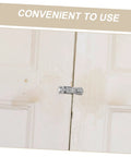 Sosoport marine trailer latch, 316 stainless steel, rotating mechanism, installed on white door