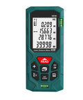 Digital Laser Rangefinder And Heavy Duty Tape Measure High Precision 120M Distance Meter built like a tank with digital display.