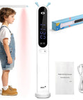 Portable Infrared Height Measurer For Kids And Adults With Quick Three Second Read In Feet And Meters wall-mounted, handheld