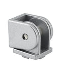 180 Degree Rotating Pivot Joints Set, 2020 Aluminum Zinc Alloy, Matte Gray Finish, 8 Pieces for Industrial Aluminum Frames