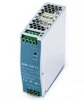 12V 120W DIN Rail Power Supply 10A Industrial PSU For PLCs, Sensors, And IO Modules, Rail-Mounted DC Power Unit With Global Input 90-264VAC And Wide 127-370V Range, silver metal case