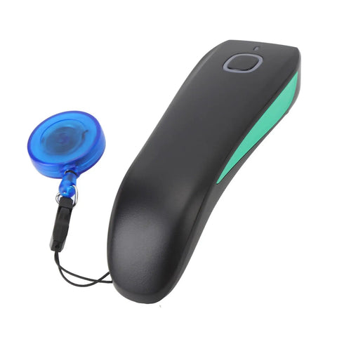 Wireless 1D Barcode Scanner Mini Handheld Pocket Reader With BT 2 4G 3 In 1 Connection for Laptop Tablet Smartphone and POS Use