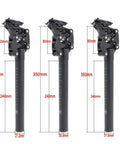 Hydraulic Suspension Seatpost For Road Bikes And E Bikes Lightweight Aluminum Alloy 350mm Fits 27.5 30.9 31.6 Easy Install