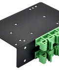 Rack Mount Bracket For Raspberry Pi And Arduino In Industrial Control Systems Fits Pi 1 A Plus B Plus 2 B 3 B 3 B Plus 4 B Zero W Pi 5 Uno Mega 2560 R2 R3 R4 BeagleBone black 1.5 mm aluminum DIN rail bracket