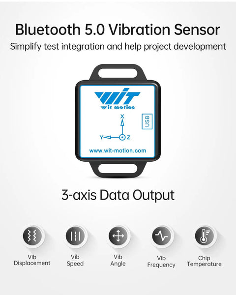 3 Axis Smart Vibration Sensor Module For Arduino Real Time 3D Vibration Data With Temperature Speed Displacement Amplitude And Wireless Shock Monitoring For Easy Prototyping And Quick No Nonsense Condition Monitoring, blue module