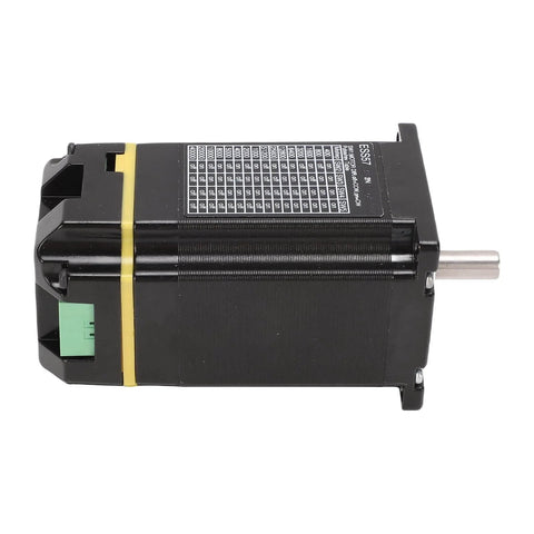 Side view of Integrated Servo Stepper Motor With Closed Loop Controller And Driver, Pro Grade 2Nm Torque, 0-3000 RPM, 1000 Lines Encoder.