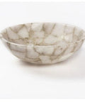 Top Shelf Slick Handmade Quartz Vessel Sink For Kitchen Bathroom Or Bar Vanity Top Mount Wash Basin Heavy Duty Non Porous Glaze smooth round basin