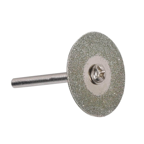Diamond Cutting Wheels Kit For TIG Welding And Tungsten Electrode Sharpening, 25mm Disc with CNC rod, pro-grade blades