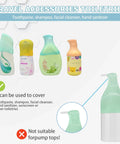 10 Pack Silicone Bottle Covers For Travel Essentials For Women And Men That Prevent Leaks In Luggage And Bags Fits Most Bottles 1.18 To 2.2 Inches Leakproof Travel Size Toiletries shown covering bottles