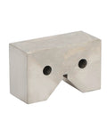 Pro Grade Cast Iron V Block Set Two By One And One Quarter By Three Quarters Inches Paired For Milling Inspection And Layout Built For Heavy Duty Precision Work, cast iron V-block