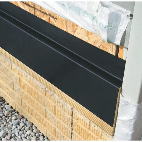 Peel and Seal Self Stick Roll Roofing Aluminum 36 Inch Wide Durable Self Adhesive Roofing Material for repairs on exterior wall.