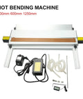 Portable Acrylic Hot Bending Machine For Plastic Pvc Pc Sheets With Adjustable Temp Control Angle Bending Bracket 60 Cm Zone Built Tough Rig For Straight Shots Every Time displayed with accessories.