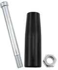 Revolving Hand Knob for Lathe M10x80mm Threaded Handwheel, Durable Plastic Casing With Metal Nut, 2 Pack Lathe Crank Knobs