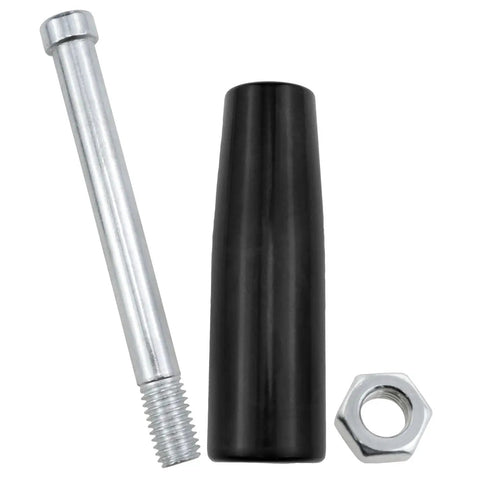 Revolving Hand Knob for Lathe M10x80mm Threaded Handwheel, Durable Plastic Casing With Metal Nut, 2 Pack Lathe Crank Knobs