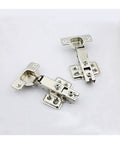 Stainless Steel Cabinet Hinges 10 Pack Hydraulically Damped Soft Close Concealed Hinges No Slam For Bookcases And Closets Ultra Quiet Full Coverage Easy Install Door Hardware