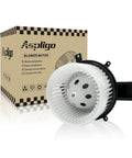 Plug and Play Replacement Front AC Heater Blower Motor Fan for Dodge Durango 2011-2019 shown with packaging
