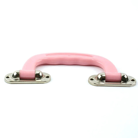 Heavy Duty Plastic Case Handle Replacement For Guitar Cases Musical Instruments And Luggage With Fresh Pink Accent Rock Solid Frame And No Sweat Setup Design