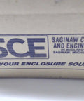 SCE label on packaging for Beefy Industrial Steel Control Panel Enclosure 15x12x7 Inches Heavy Duty Electrical Box B10176Pnl20