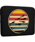 Scuba Dive Inspired Laptop Sleeve For 15 Inch Waterproof Durable Protective Case with diver graphic and top zipper
