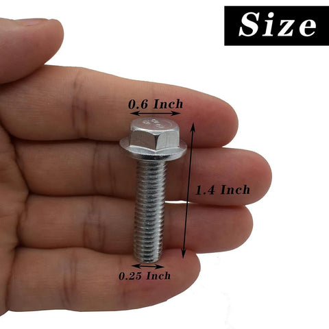 Two Pack Hold Down Clamp Bracket For Cars, Heavy Duty Metal Clamps In Sturdy Iron size dimensions shown 1.4 inch length