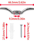 Metal Cord Cleats For Blinds With Rope Cleat Double Hole Positioning Hook And Screw Beefy Wall Mount Replacement dimensions.