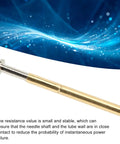 Single P156-E test probe from High Accuracy Round Pogo Pins Set Of 100Pcs For PCB Board Testing with low contact resistance