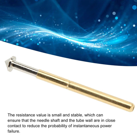 Single P156-E test probe from High Accuracy Round Pogo Pins Set Of 100Pcs For PCB Board Testing with low contact resistance