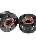 Front view of 2 Pack Trim Cap Cylinder With Seals FSM040 Replacement End Cap Kit for Yamaha Outboard V6 Hydraulic Tilt Trim System.