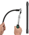 Half Inch Flexible Shaft Extension Tool For Tight Spaces DIY Friendly Reach Extender with ratchet, 250mm long