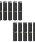 Heavy Duty 4 5/8 Inch Weld On Bullet Hinge With 360 Degree Rotation, Carbon Steel Weldable Barrel Hinges, Polished Finish, 10 Pack
