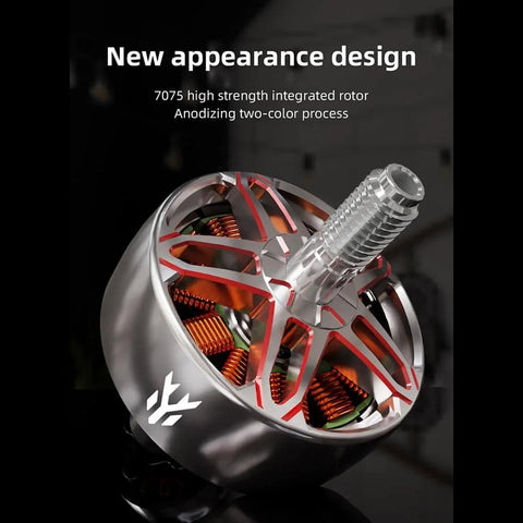 Specter 2306.5 1900KV Brushless FPV Motor for DIY RC Racing Drones 5S 6S with 7075 Integrated Rotor N52H Magnets
