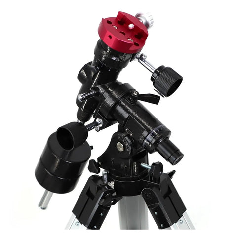 Ergonomic Telescope Mount Stand For EQ4 Equatorial Mount With Tripod And Polar Scope Built For Smooth Planetary Imaging