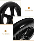 Two Pack 175mm PU Scooter Wheels Replacement Set For Mobility And Stunt Riding Non Slip Wear Resistant Weatherproof Easy Install