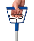 Close-up of handle on Magnetic Bulk Lifter With Extended Handle For Screws Nails Bolts And Metal Debris Clean Up In Garages, Workshops, And Construction Sites
