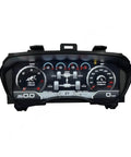 Ford 12.3 Inch LCD Dashboard Instrument Panel Digital Gauge Cluster Module For Everest Ranger T7 T8 2016 2021 Plug And Play Upgrade, black ABS front view