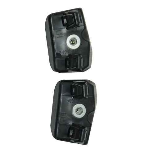 Shop Grade Pair Front Fender Brackets Support Holders No Hassle Fit Tesla Model Y 2020 To 2023 Swaps 1493772 1493773 black plastic