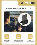 Toyota Tacoma Blower Motor Resistor 973-582 Replacement For Manual AC Control, Fits 2005 Through 2017 Tacoma Models