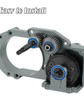Beefed-Up 48-Pitch Spur Gear Set for 1/10 Scale RC Cars with 76T, 83T, 86T and 90T Gears and 17T, 19T, 21T, 23T, 25T, 27T Pinions