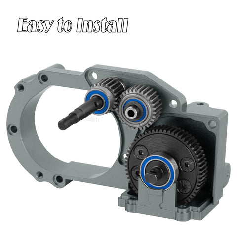 Beefed-Up 48-Pitch Spur Gear Set for 1/10 Scale RC Cars with 76T, 83T, 86T and 90T Gears and 17T, 19T, 21T, 23T, 25T, 27T Pinions