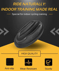 Front Wheel Riser Block for Bike Trainers, Sturdy Molded Plastic Support for Indoor Turbo Training