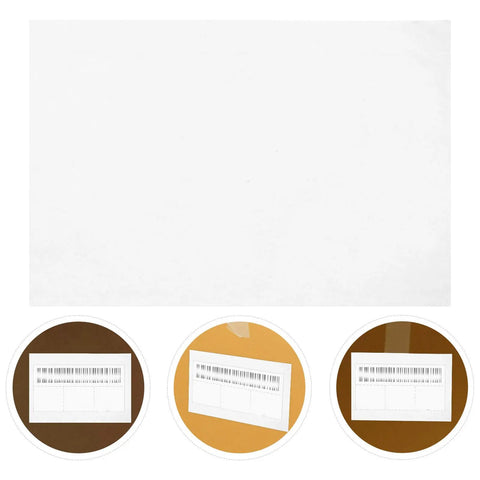 Self Adhesive Packing List Envelopes With Window Design Large Capacity Plastic Document Envelopes 100 Pack