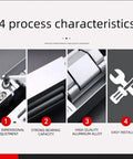 4 process characteristics of Badass Heavy Duty Hidden Hinge for Wood Doors and Cabinets self locking adjustable concealed joint.