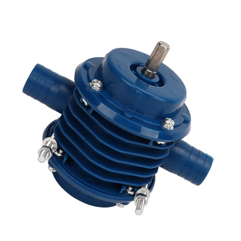 Mini Self Priming Hand Drill Water Transfer Pump Constructed From Tough As Nails Engineering Plastic for easy fluid transfer.