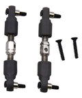 Two Pack Steering Linkage With Screws For Hyper Go MJX RC Trucks One Sixteenth And One Fourteenth Scale Upgrade Kit Fits H14BM H16BM H16PL 14210 14211 JC14EP JC16 Spare Parts 16431 14431 Durable RC Steering Hardware, two linkages and four screws