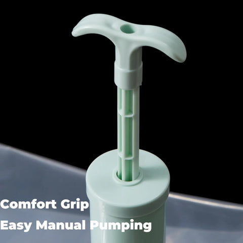 Comfort grip manual pump for Extra Large 24x32 Inch Sous Vide Turkey Bags, 3 Pack Vacuum Seal Bags For Brining, Marinating