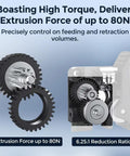 K2 Plus Combo Extruder Kit Sweet Upgrade With Built In Filament Break Sensor For 3D Printers Like K2 Plus And K2 Pro Zero Distance Feed Design Easy Install Durable Feeding System And Smooth Printing Performance, 80N torque gears